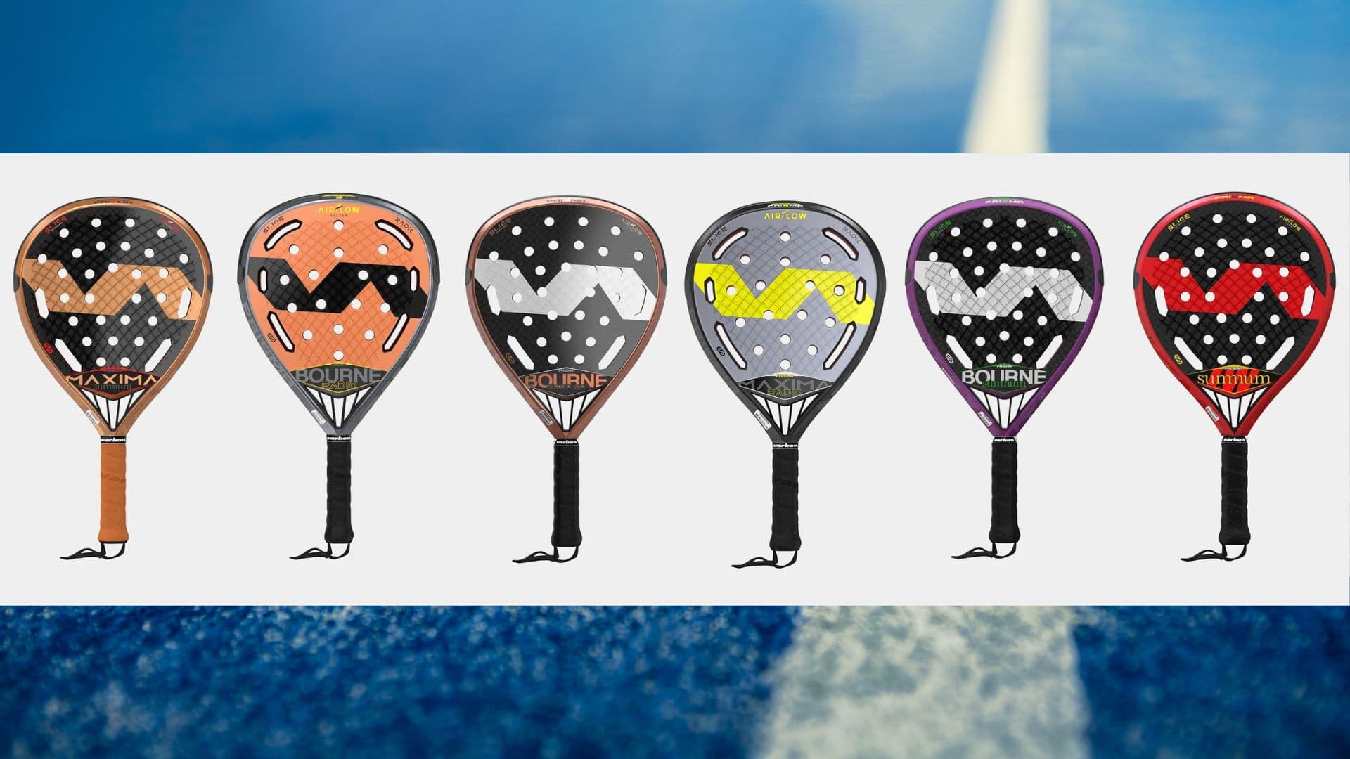 Gamme 2024 raquette padel Varlion