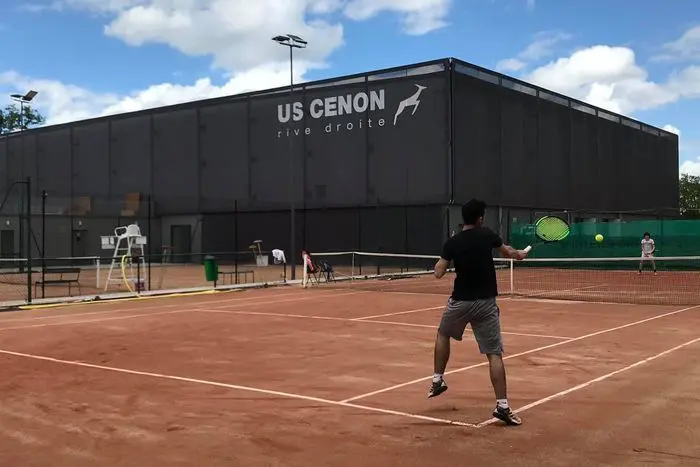 Terrain de padel US Cenon Tennis/Padel