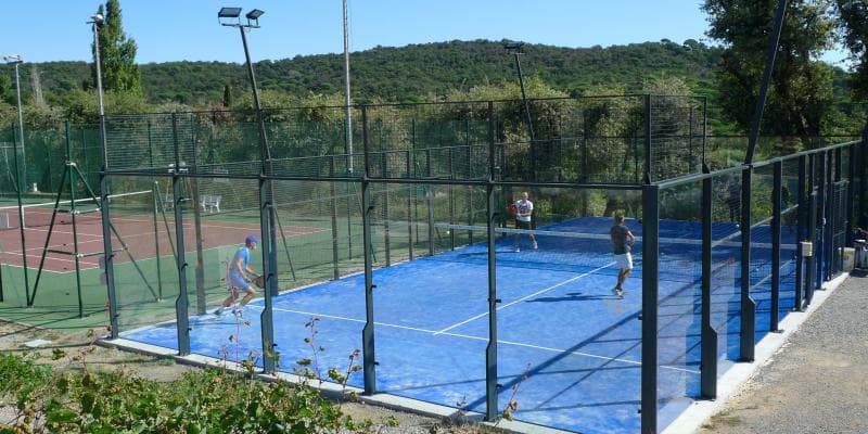 Terrain de Padel au Tennis & Padel Club de Castries
