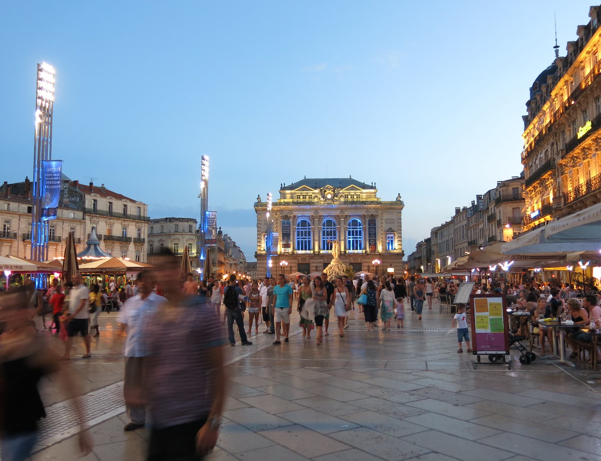 Place de la comédie Montpellier