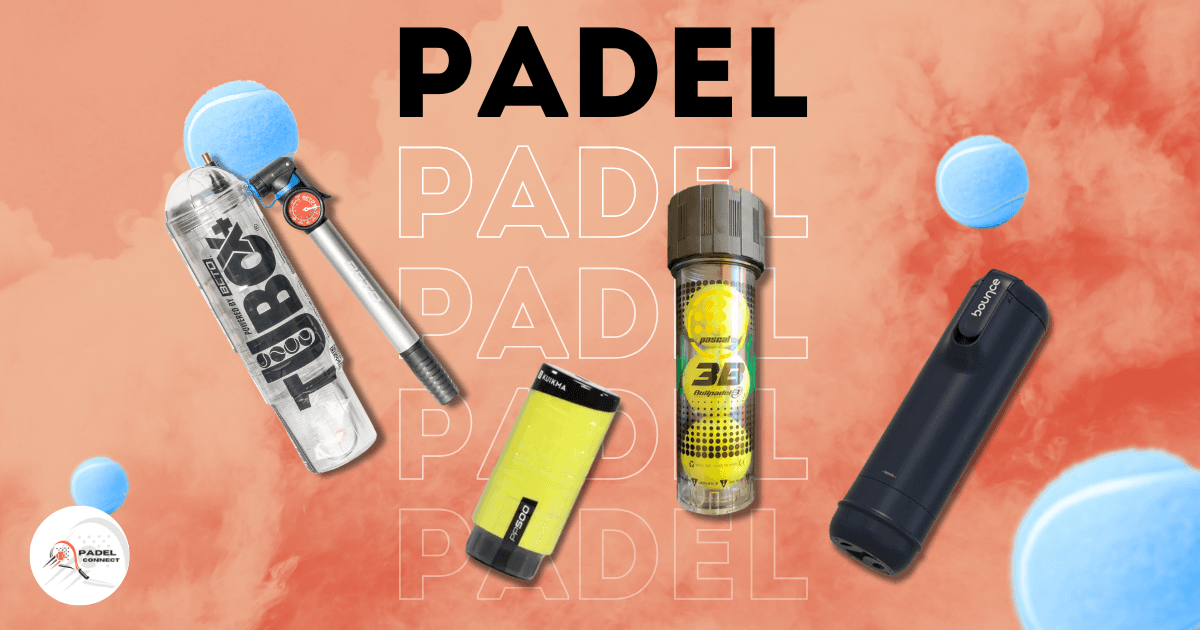 Sélection des meilleurs pressurisateurs de balles de padel par padel connect