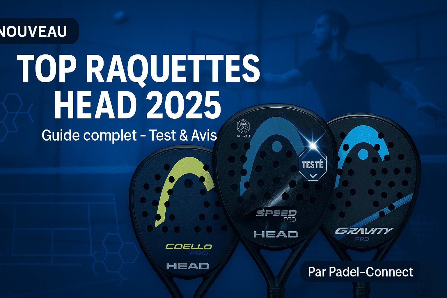 Meilleures raquettes de padel Head 2025